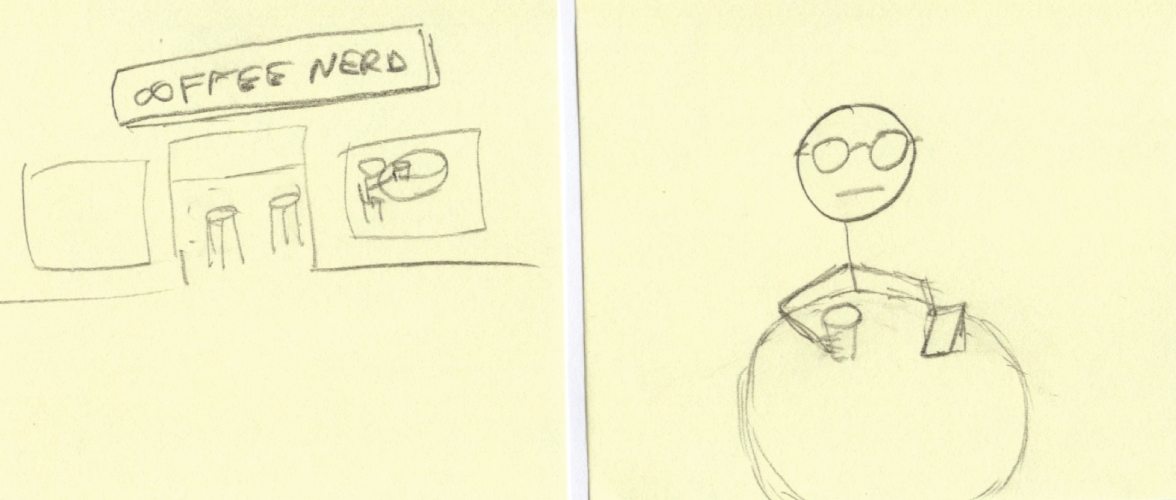 Action-to-Action transition in a storyboard.